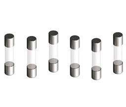 FUSIBLE 5X20 - LENTO - 5A - CRISTAL - CAJA 10 UNIDADES