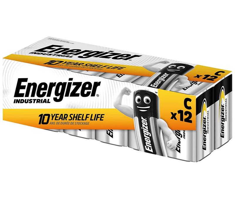 PILA ALCALINA ENERGIZER INDUSTRIAL LR14 / C - CAJA 10 UNIDADES