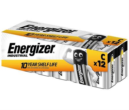 PILA ALCALINA ENERGIZER INDUSTRIAL LR14 / C - CAJA 10 UNIDADES