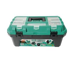 CAJA DE HERRAMIENTAS PARA ALMACENAJE Y TRANSPORTE - POLIPROPILENO - HASTA 15KG - 420x230x200mm