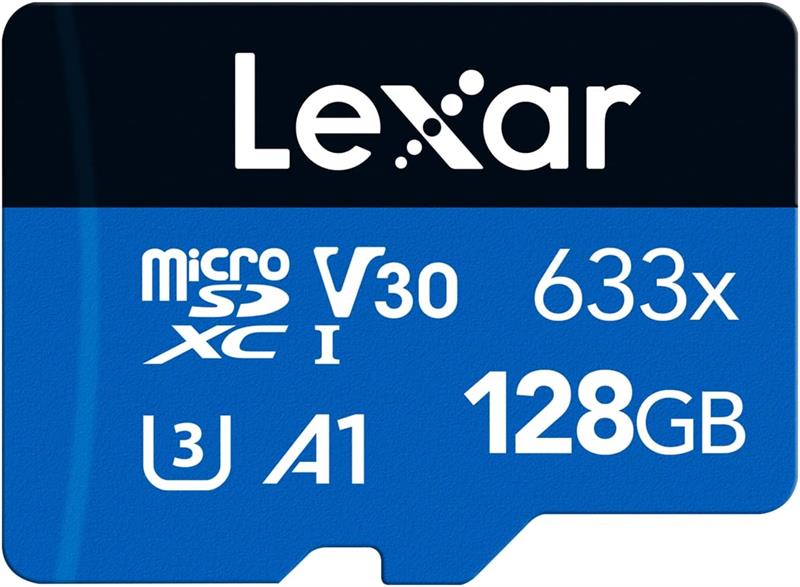 MEMORIA MICRO SD 128GB LEXAR UHS-I CL10 + ADAPTADOR