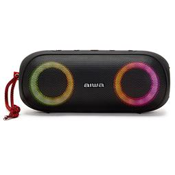 ALTAVOZ AIWA BLUETOOTH V5.0 - 20W RMS - MicroSD AUX- EFECTOS LUMINOSOS - CON MICROFONO - USBC - 8,5h AUTONOMIA - 200x85x83mm. - 