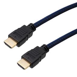 CONEXION NYLON HDMI 2.0 MACHO - HDMI MACHO - 4k 60hz ARC - 1 METRO