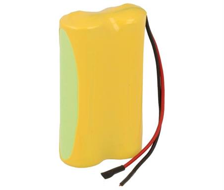 PACK DE BATERÍAS NI-MH - 2,4V / 2500MAH - AA x2 - 28,0x50,0x14,0mm - CABLES