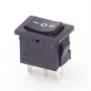 INTERRUPTOR BASCULANTE SP3T - 3A  250VAC - 3 POSICIONES - ON-OFF-ON - 18,8x12,9x13,4mm - NEGRO