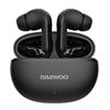 AURICULAR TWS DAEWOO - BT 5.3 - CANCELACION RUIDO ACTIVA - USB C - NEGRO