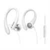 AURICULARES DEPORTIVOS PHILIPS - CABLE DE 1,2m - REFUERZO DE GRAVES - MUSICA Y LLAMADAS - BLANCO