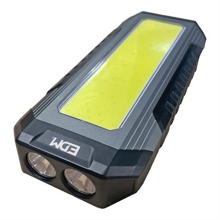 LINTERNA LED PROFESIONAL DE ALUMINIO - 1000LUMENS - 10W - BATERIA 2x 2000mAh - CON LUZ ROJA - VARIOS MODOS