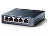 SWITCH ETHERNET TP-LINK 5 PUERTOS 10/100/1000 - LITEWARE QoS - METALICO