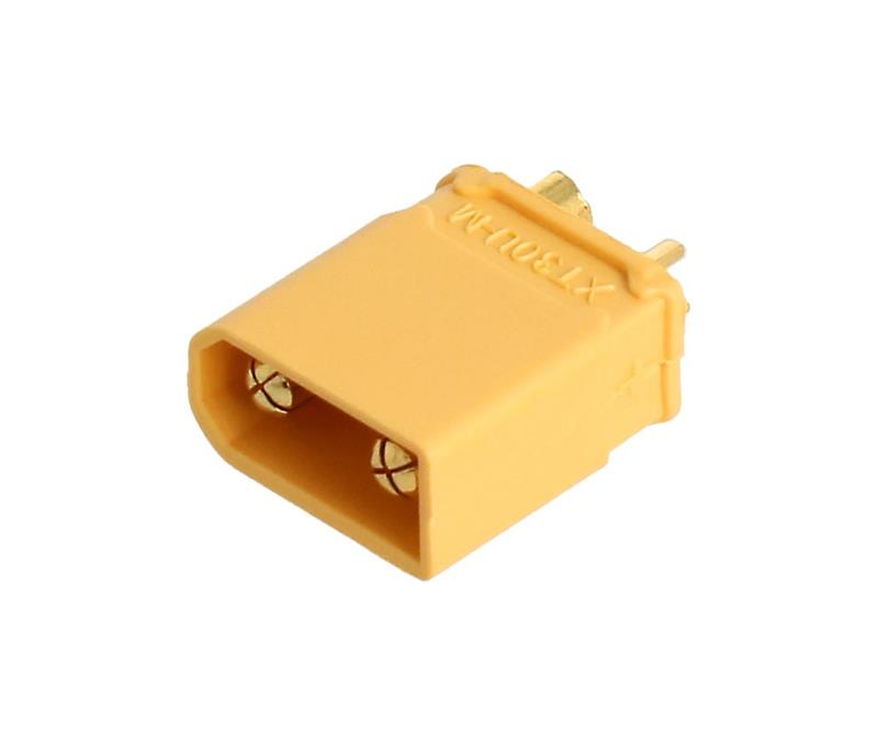 CONECTOR ALIMENTACION DC XT30U MINI - 2 PIN - HASTA 20A - MACHO