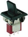 PULSADOR BASCULANTE ROCKER SPDT- 2 POSICIONES - 2A 250VAC - (ON) OFF (ON) - PARA SOLDAR