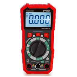 MULTIMETRO DIGITAL UNIVERSAL - RUGGED - TRUE-RMS - CATIII 600V - 8 FUNCIONES