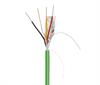 CABLE BUS KNX BLINDADO 4x0,8mm COBRE RIGIDO - FUNDA VERDE - 1 METRO