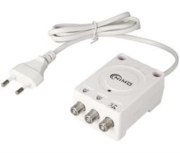 FUENTE DE ALIMENTACION NIMO PARA AMPLIFICADOR DE MASTIL - 1 ENTRADA 2 SALIDAS - 200mA MAX - SUPERFICIE O CARRIL DIN
