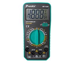 MULTIMETRO DIGITAL PROSKIT TRUE-RMS - CATIII 1000V - VCC VCA ACC ACA RES CAP Thfe - CON DETECCION DE CABLE VIVO