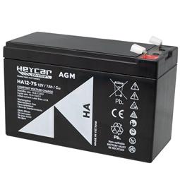 BATERIA PLOMO HEYCAR 12v 7AH UPS [65X151X94MM]