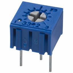 POTENCIOMETRO DE MONTAJE HORIZONTAL 10R - 500mW - MONOVUELTA - BOURNS