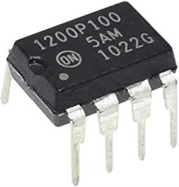 CONTROLADOR PWM NCP1200AP100 - 1200AP100 - 1200P100 -- DIP-8 --- ORIGINAL ONSEMI