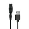 CONEXION USB A 2.0 - CONECTOR AFEITADORA - 2A - 1 METRO - NYLON