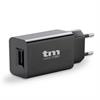 CARGADOR TM ENTRADA AC100-240V a x1 USB - 5V 2,4A - NEGRO