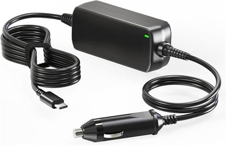 CARGADOR DE SMARTPHONE Y PORTATIL - PARA COCHE - 100W - ENTRADA 12.. 24VCC - SALIDA USB C 20V, 15V, 12V, 9V y 5V