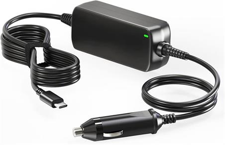 CARGADOR DE SMARTPHONE Y PORTATIL - PARA COCHE - 100W - ENTRADA 12.. 24VCC - SALIDA USB C 20V, 15V, 12V, 9V y 5V