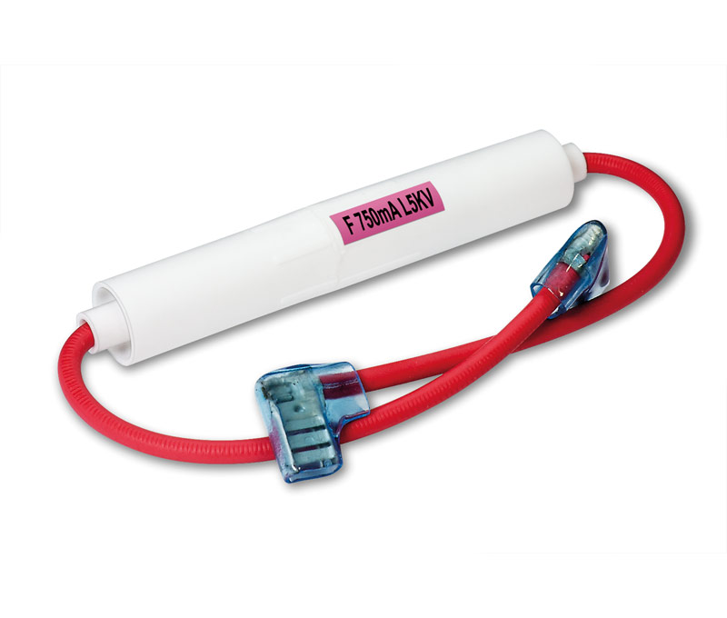 FUSIBLE PARA MICROONDAS 5KV 700mA - FASTON - 6,0x42,0mm FUSIBLE PARA MICROONDAS 5KV 700mA - FASTON - 6,0x42,0mm