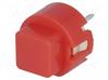 PULSADOR PARA PCB - OFF (ON) - 100mA - 32VDC - SPST - RASTER 5x5mm - ALTURA 4mm - ROJO
