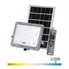 PROYECTOR LED 200W 1800 Lumens - 6500K - IP65 - BATERIA 15Ah + PANEL SOLAR + MANDO IR