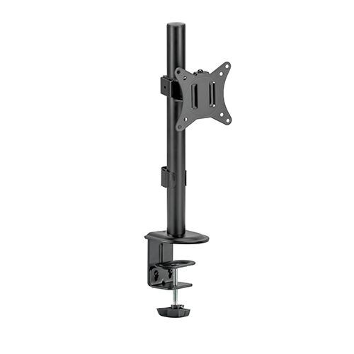 SOPORTE PARA 1 TV o MONITOR - DE 17" A 32" - CON ABRAZADERA PARA MESA - HASTA 9KG POR PANTALLA - VESA 75 100 - NEGRO SOPORTE PARA 1 TV o MONITOR - DE 17" A 32" - CON ABRAZADERA PARA MESA - HASTA 9KG POR PANTALLA - VESA 75 100 - NEGRO
