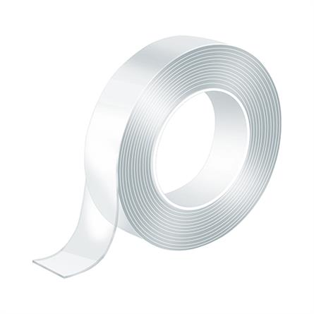 CINTA DOBLE CARA FSK - EXTRA FUERTE - TRANSPARENTE - 3mts - 20x1mm