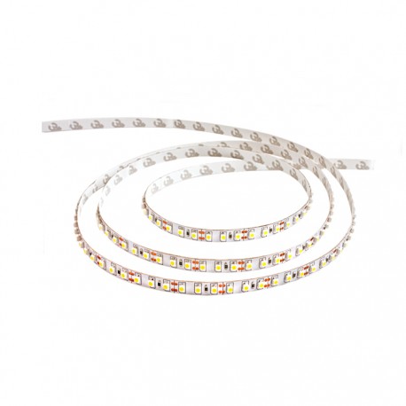 TIRA DE LED FLEXIBLE - LUZ BLANCO FRIO - 600 LEDs - 5 METROS - 24VDC - 36W - MEDIDA 5m x 8mm - 2835 TIRA DE LED FLEXIBLE - LUZ BLANCO FRIO - 600 LEDs - 5 METROS - 24VDC - 36W - MEDIDA 5m x 8mm - 2835