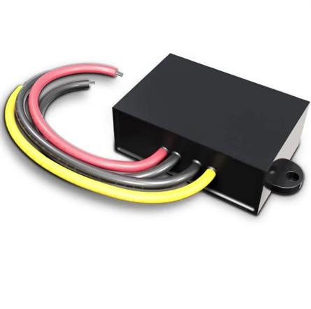 REGULADOR - ESTABILIZADOR DE TENSION - ENTRADA 6V a 20V - SALIDA 12VDC - 5A MAX. - 60W -75x40x22mm - IP68