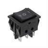 INTERRUPTOR BASCULANTE DP3T - 6A  250VAC - 3 POSICIONES - ON-OFF-ON - NEGRO