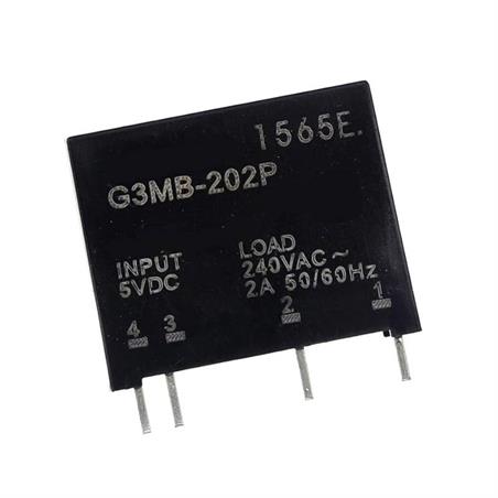 RELE ESTADO SOLIDO SSR - OMRON - 12V 2A - PARA PCB  - SERIE G3MB-202P - 24,5x20,5x5,5mm