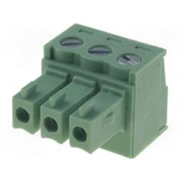 BLOQUE DE BORNAS DESMONTABLE - ENCHUFE HEMBRA - RASTER 3,50mm - 3 PIN