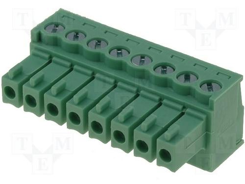 BLOQUE DE BORNAS DESMONTABLE - ENCHUFE HEMBRA - RASTER 3,50mm - 8 PIN