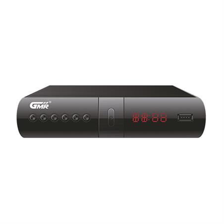 RECEPTOR TDT GMR HD-T2 H265 - GRABACION USB - HDMI, SCART,  LAN