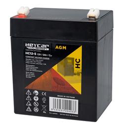 BATERIA PLOMO AGM HEYCAR 12V 5Ah - [70x89x100mm]