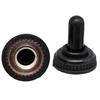 CAPUCHON PROTECTOR PARA INTERRUPTORES DE PALANCA M6 - DIAMETRO 6mm - IMPERMEABLE - NEGRO