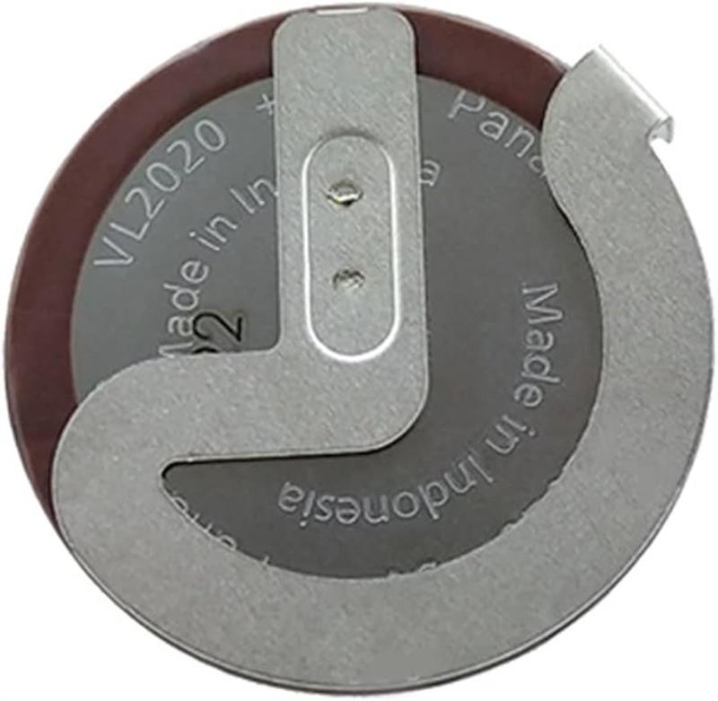 BATERIA PANASONIC 3V - PARA LLAVE BMW - 20X2mm - PARA SOLDAR - ML2020 VL2020 - PATILLAS A 105º