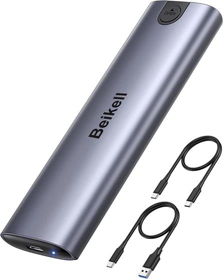 CAJA EXTERNA AISENS PARA DISCO DURO SSD M.2 SATA - B + M - USB-C 3.1