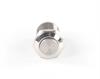 PULSADOR PRESION ANTIVANDALICO - OFF (ON) - 1 POSICION - 3A 250V - ORIFICIO MONT 16mm - METAL - IP65