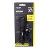 LINTERNA LED TACTICA CON ZOOM - RECARGABLE - 5W 500 LUMENS - 3 MODOS - IP67 - ALUMINIO - Ø32x139mm