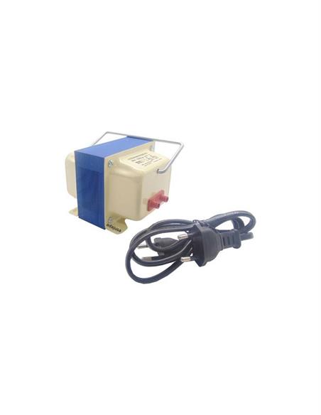 TRANSFORMADOR MONOFASICO ADJ 125 220V - 200VA - REVERSIBLE