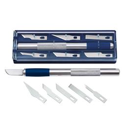 ESTUCHE BISTURI PRECISION FSK - 6 CUCHILLAS  - CUERPO METALICO