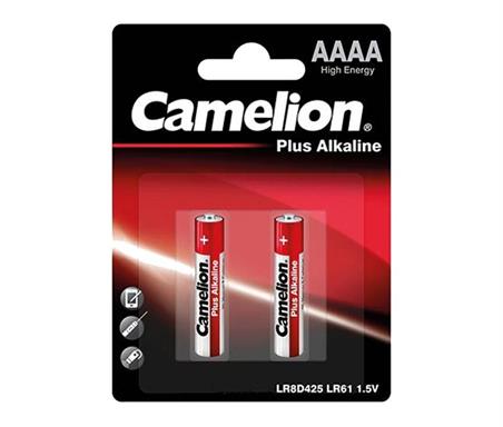 PILA ALCALINA CAMELION 1,5V - AAAA MX2500 LR61 LR8D425 - PACK 2 UNIDADES