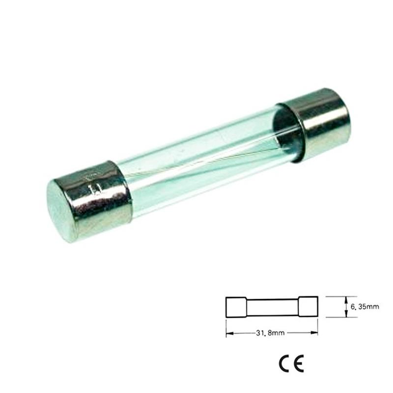 FUSIBLE 6X32 RAPIDO 15A CRISTAL - 1 UNIDAD