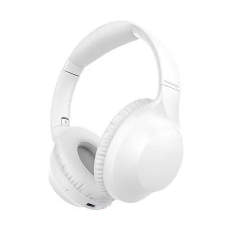 AURICULAR DE DIADEMA DAEWOO - INALAMBRICO BLUETOOTH 5.3 - CARGA RAPIDA - HASTA 15 METROS - BLANCO