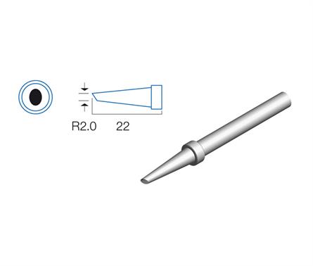 PUNTA PARA SOLDADOR BISELADA HRV7539, HRV7514 - RECAMBIO PUNTA ORIGINAL - 3mm